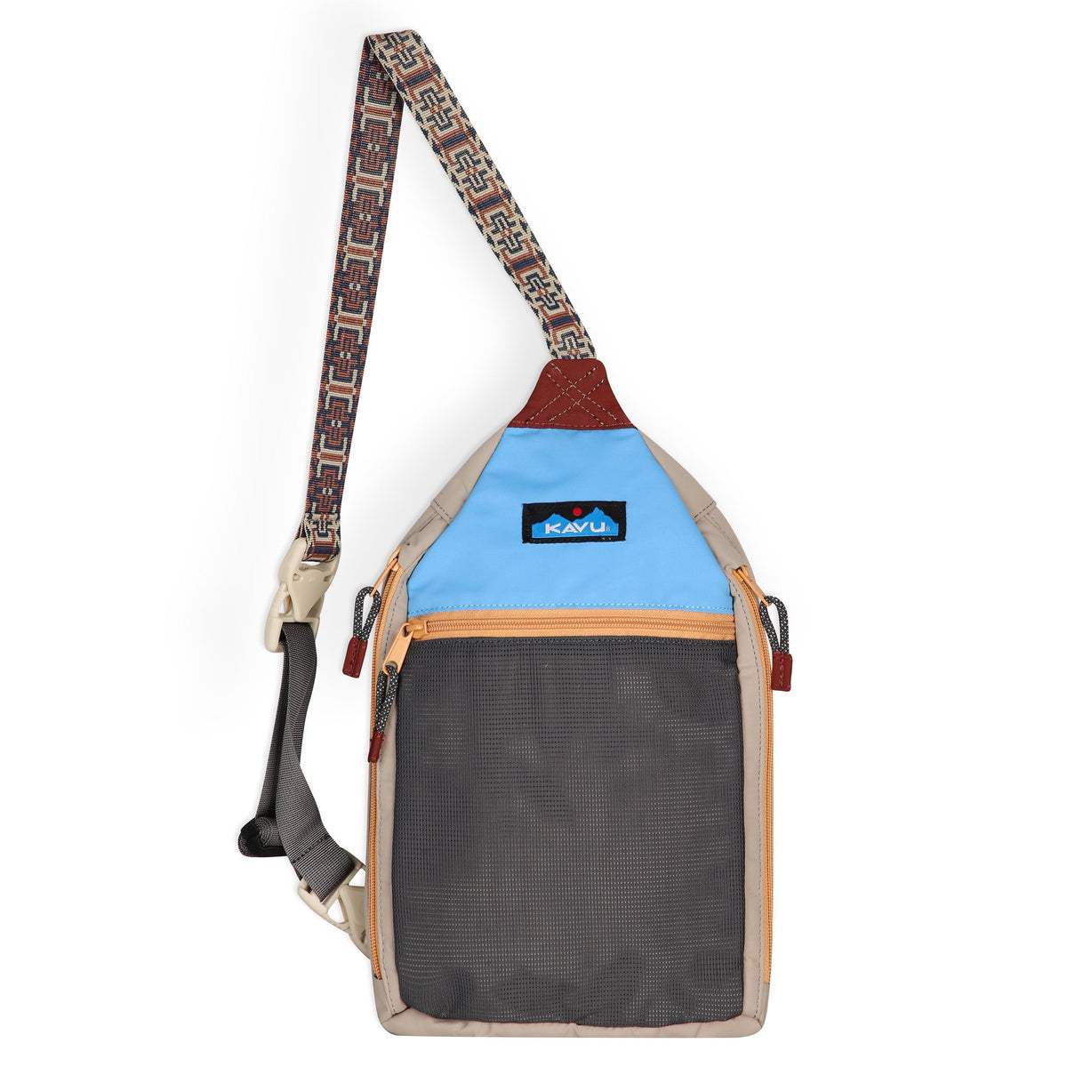 KAVU Unisex Rope Sling Crossbody Tas (pak van 1), Drieblinden, Eén maat, Touw Tas