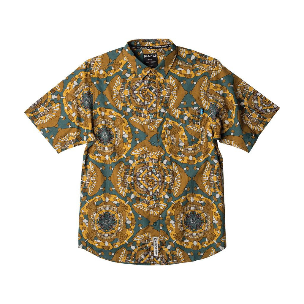 KAVU Men's Wild Life T-Shirt - Dark Spruce