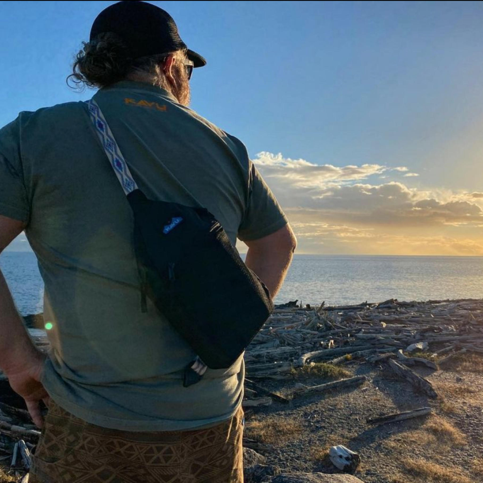 Kavu baseball sling bag sales