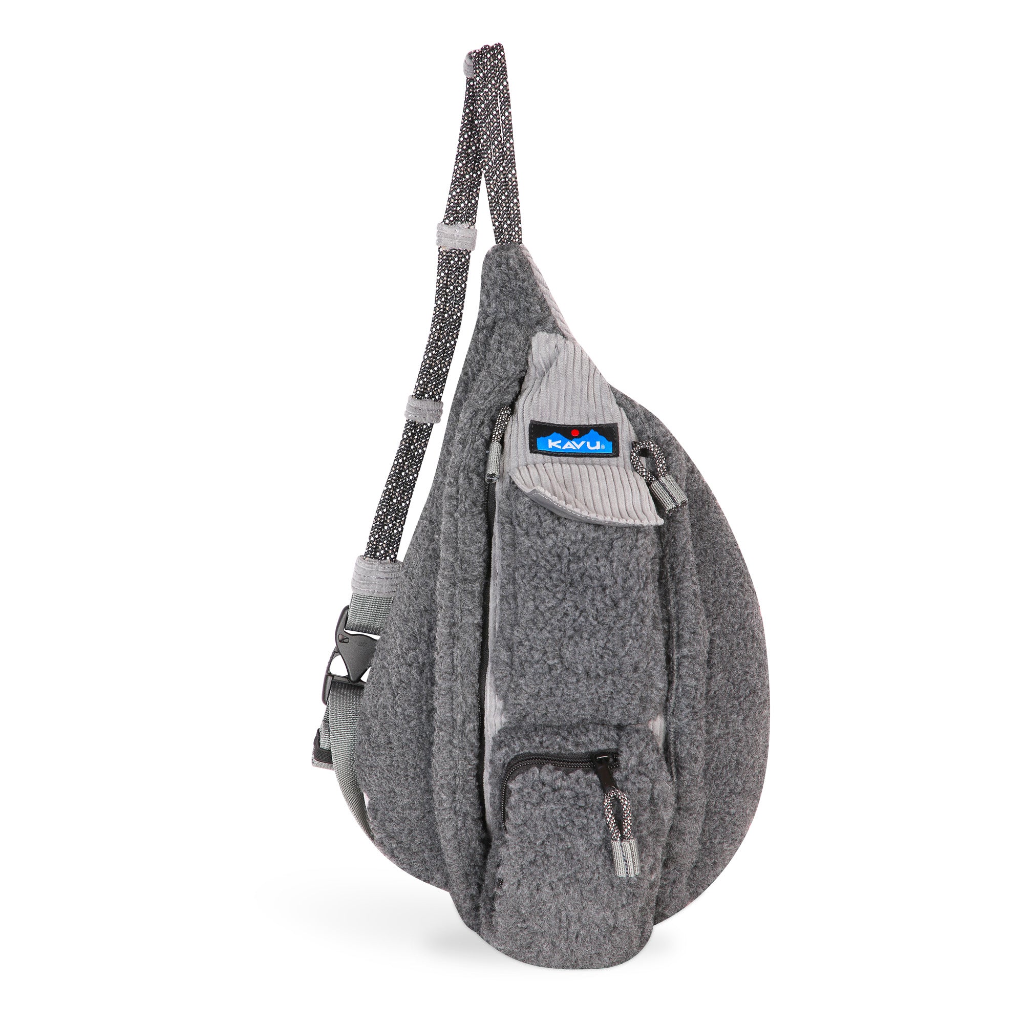 KAVU Rope Bag - Sling Pack for Hiking, Camping, and Commuting - Cactus Bloom並行輸入 Kavu Rope Sling Bag - Black